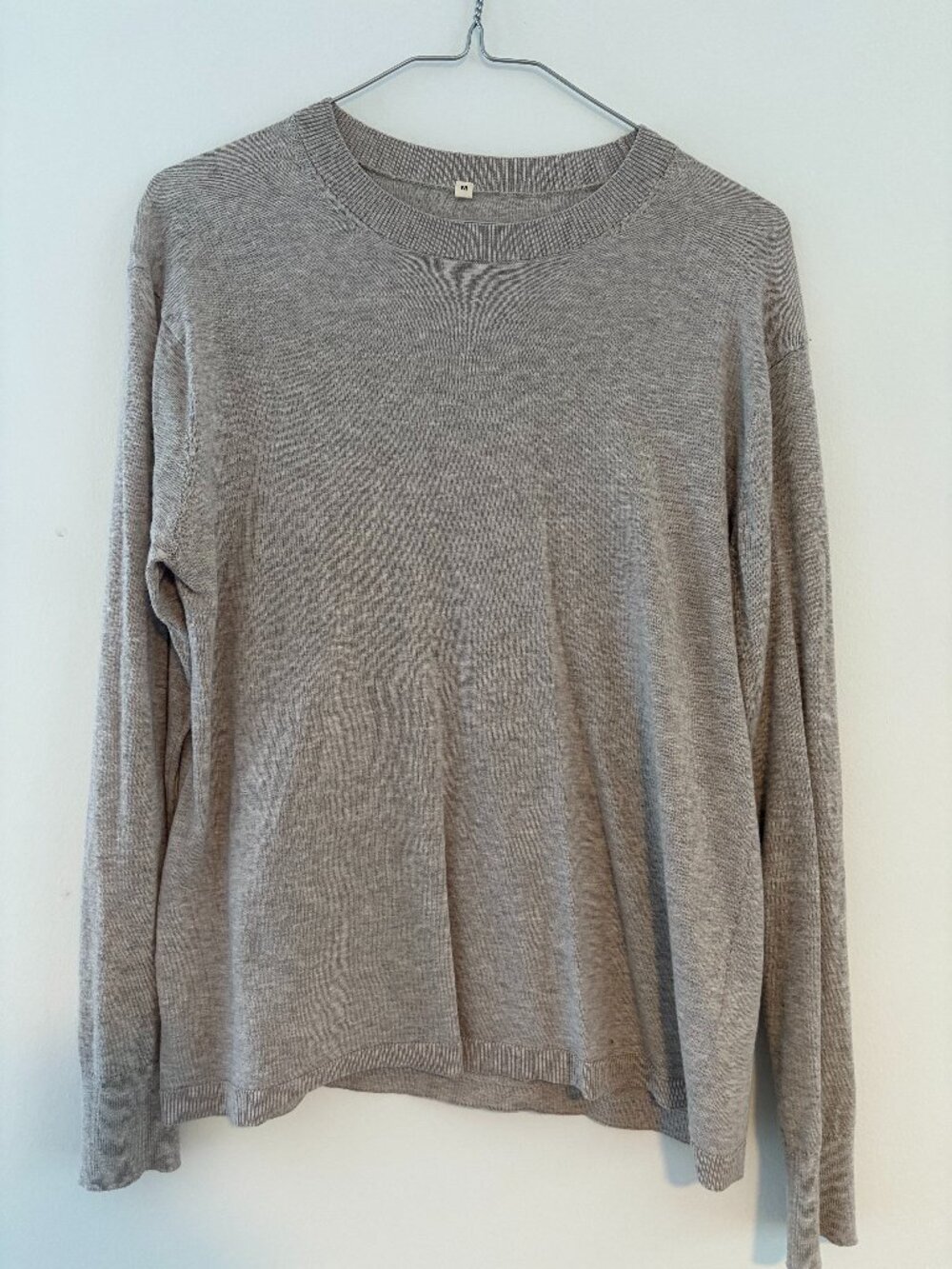 Muji Cotton Grey Sweater S